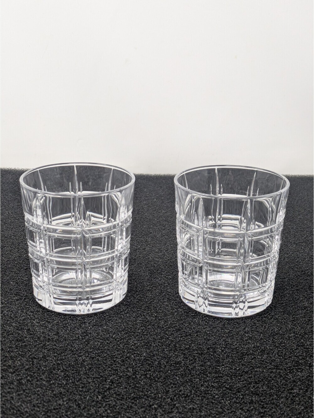 Marquis by Waterford Crosby Double Old Fashioned Clear Set Of 2 Glasses 10oz
